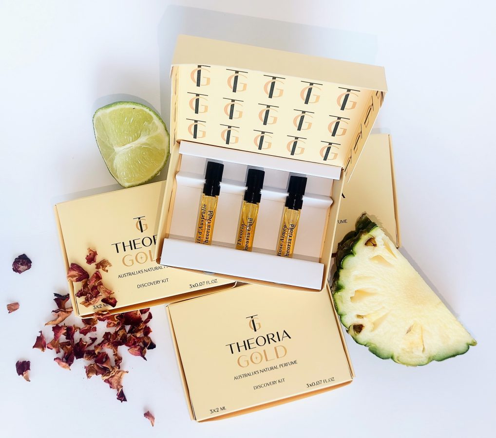 Theoria Gold Perfume Discovery Kit | 3 x 3ml