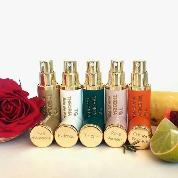 Theoria Gold Luxury Perfume Travel Pack 8ml x 5ml